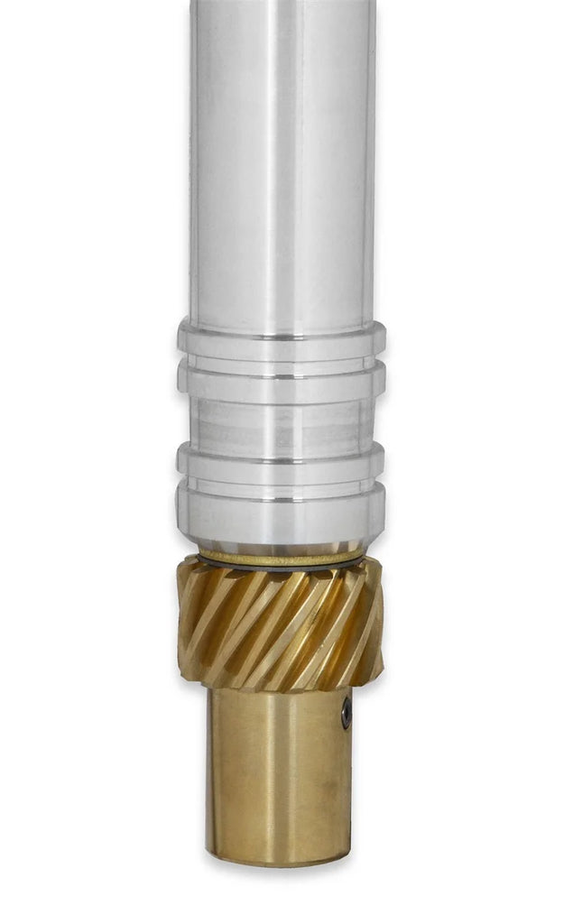 MSD Chevy Super Tall Block Black Crab Cap Distributor 84863 - Side View
