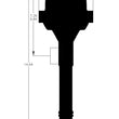 Load image into Gallery viewer, MSD Chevy Tall Deck Dual Sync Distributor 2376MSD - Side View
