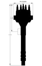 Load image into Gallery viewer, MSD Chevy Tall Deck Dual Sync Distributor 2376MSD - Side View
