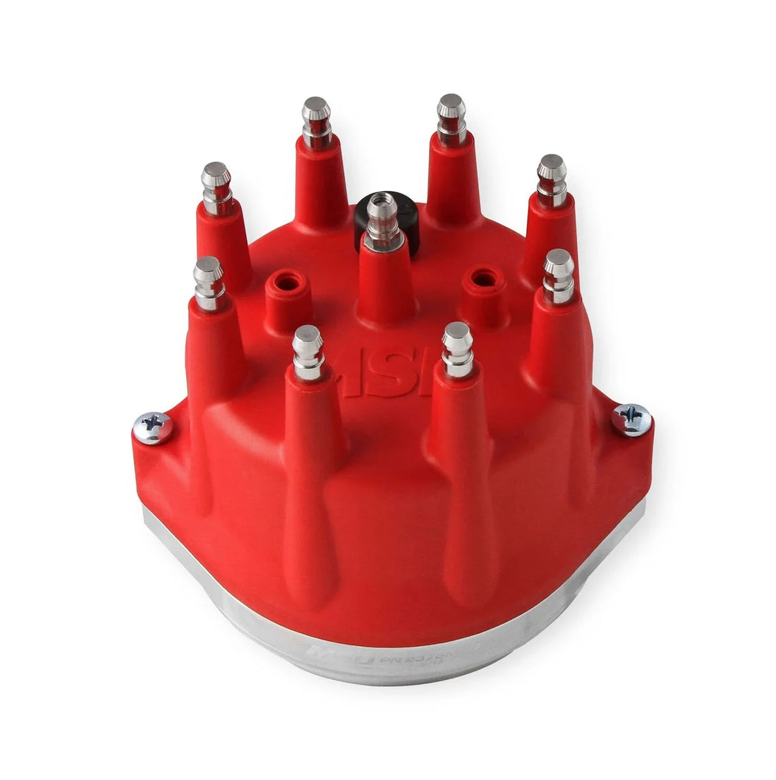 MSD Chevy Tall Deck Dual Sync Distributor 2376MSD - Installation View