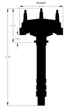 Load image into Gallery viewer, MSD Chevy V8 Crank Trigger Distributor 84697 - Side View