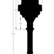 Load image into Gallery viewer, MSD Chevy V8 Marine Ready-to-Run Distributor 83606 - Side View