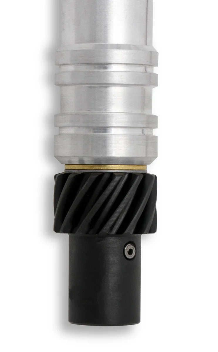 MSD Chevy V8 Pro-Billet Distributor w/Black Cap 85557 - Side View