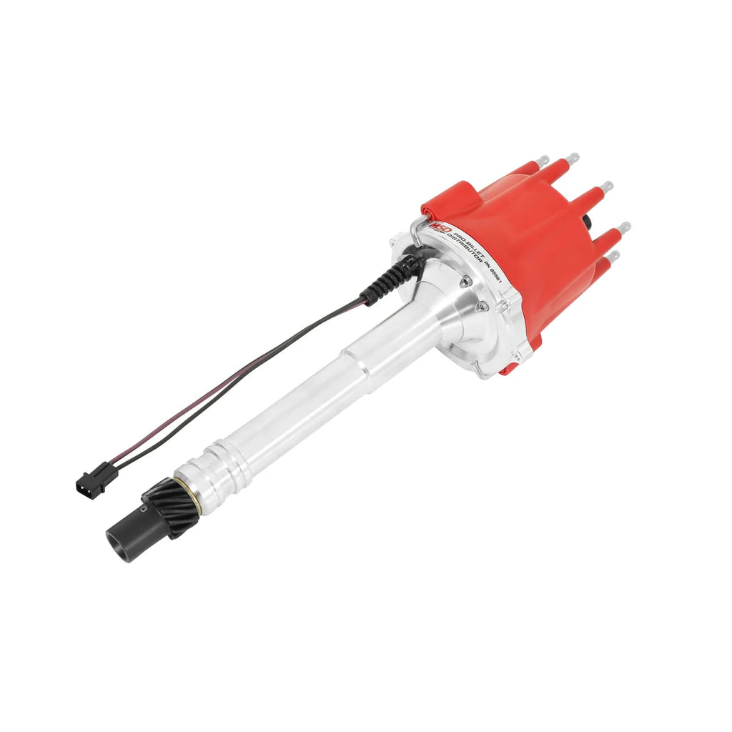 MSD Chevy V8 w/Slip Collar Distributor 85561 - Side View
