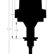 Load image into Gallery viewer, MSD Chrysler 392 HEMI Pro-Billet Distributor 83891 - Side View
