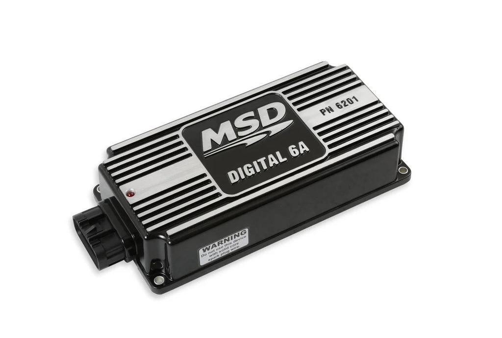 MSD Compatible with 4, 6, or 8 Cylinder Engines - Built-in LED for System Checks - Side View