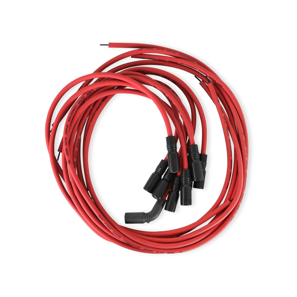 MSD Conductor Plug Wire Set, Univ. w/straight boot fits 1994-1996 Buick Commercial Chassis / 1994-1996 Buick Roadmaster / ...