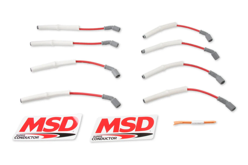 MSD Conductor Plug Wire Set fits 2001-2005 Chevrolet Silverado 2500 / 2001-2005 Chevrolet Silverado 3500 / 2001 Chevrolet ...
