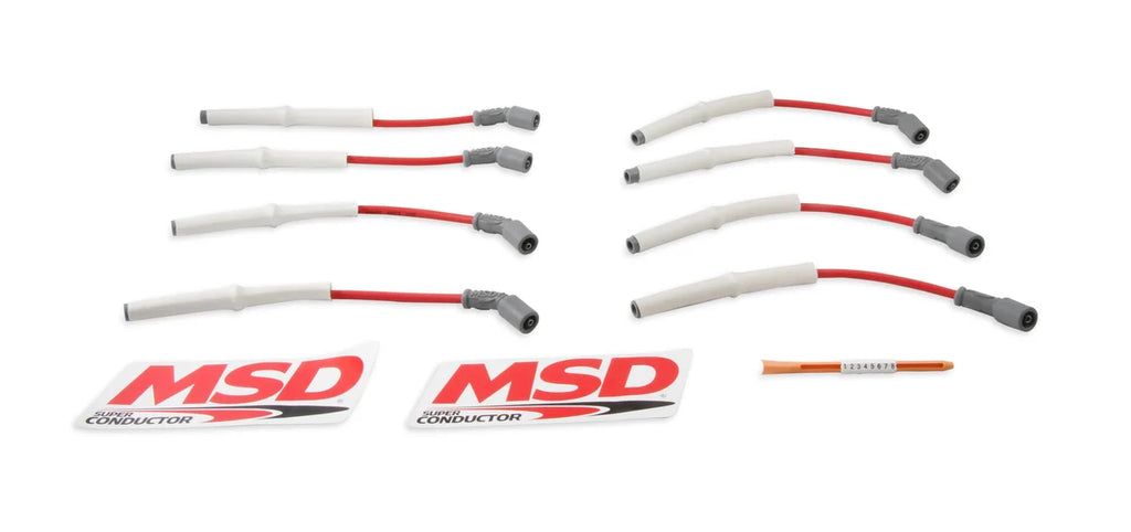 MSD Conductor Plug Wire Set fits 2001-2005 Chevrolet Silverado 2500 / 2001-2005 Chevrolet Silverado 3500 / 2001 Chevrolet ...