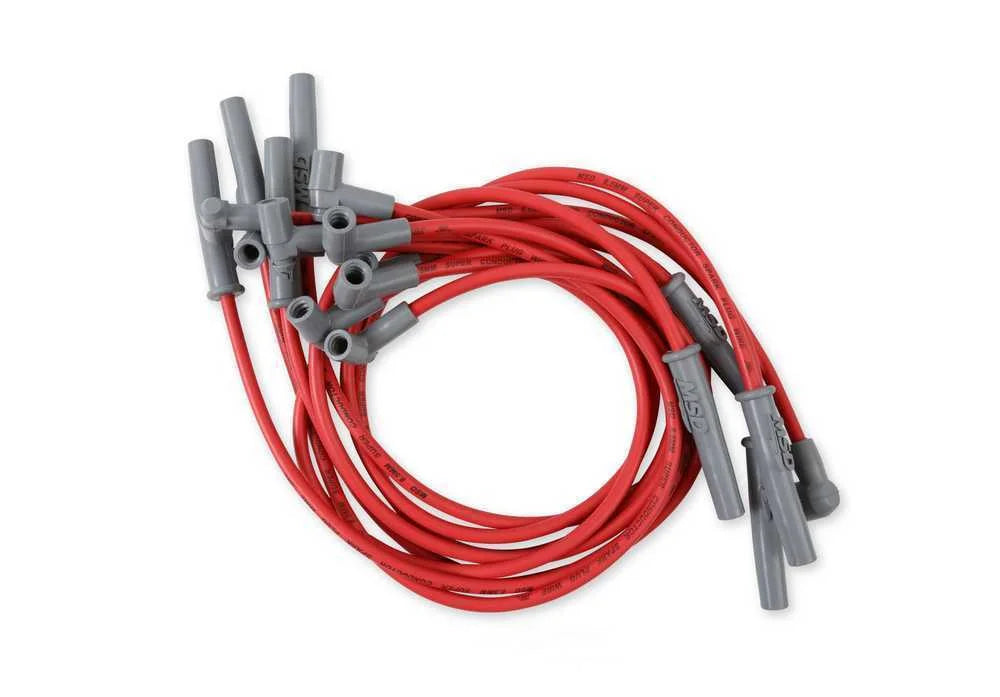 MSD Conductor Plug Wire Set, w/HEI Cap 35379 fits 1969 Chevrolet Bel Air, Biscayne, Camaro SS, Chevelle / 1970-1974 Chevro...