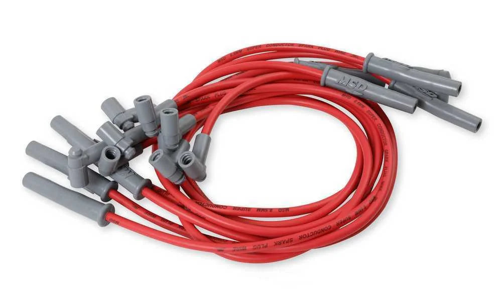 MSD Conductor Plug Wire Set, w/HEI Cap 35379 fits 1969 Chevrolet Bel Air, Biscayne, Camaro SS, Chevelle / 1970-1974 Chevro...
