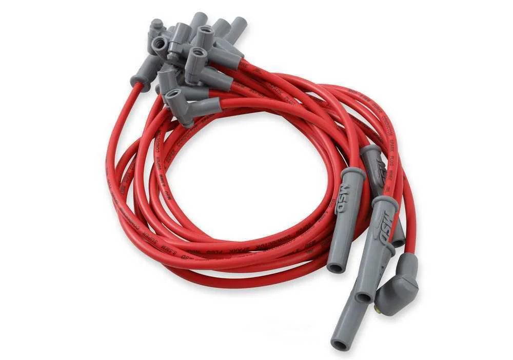 MSD Conductor Plug Wire Set, w/HEI Cap 35379 fits 1969 Chevrolet Bel Air, Biscayne, Camaro SS, Chevelle / 1970-1974 Chevro...