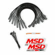 Load image into Gallery viewer, MSD Direct replacement 8.5 mm Super Conductor spark plug wire set. - Main Product View
