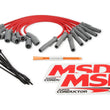 Load image into Gallery viewer, MSD Direct replacement 8.5 mm Super Conductor spark plug wire set. - Side View