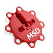 Load image into Gallery viewer, MSD Distributor, Billet Ford 351W, for Edelbrock Victor Jr, w/Steel Gear 858051 - Back View