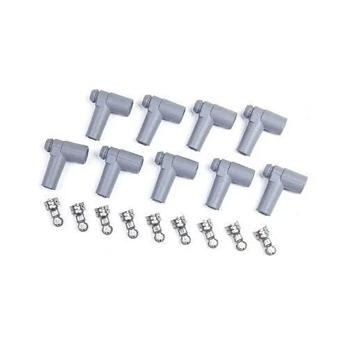 MSD Distributor Boot & Terminal Kit 90 Deg HEI Gray 8849