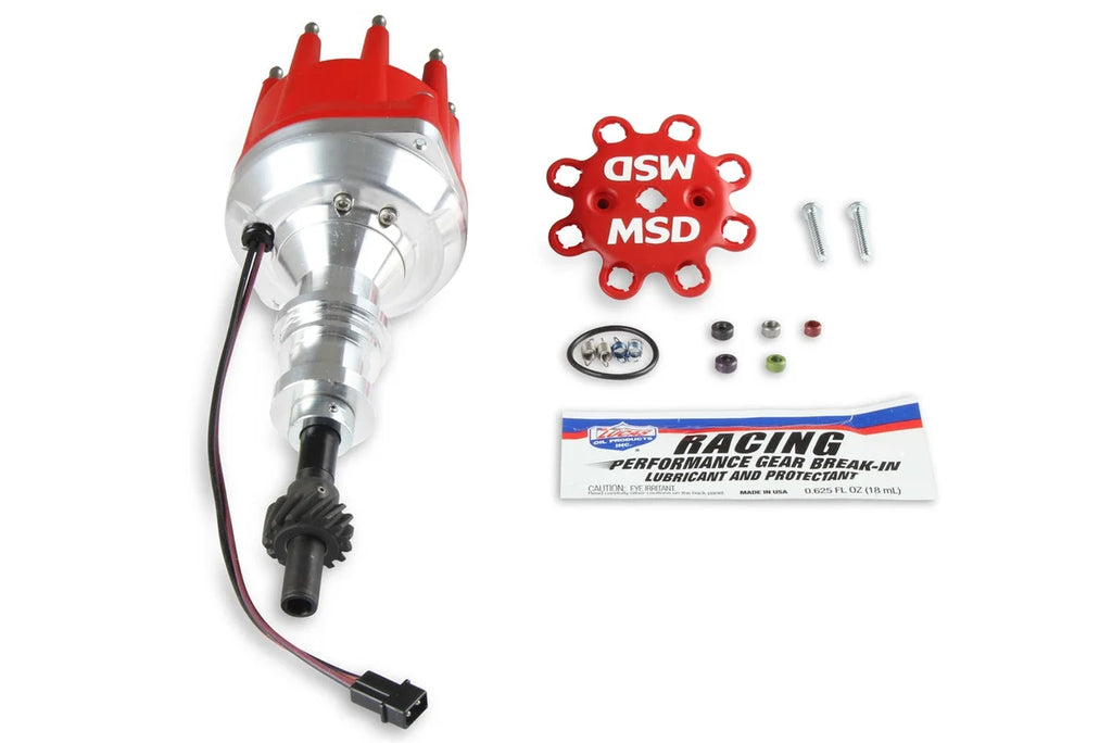 MSD Distributor, Ford 351W/Steel Gear/Holley Hi-Ram 85787 - Side View