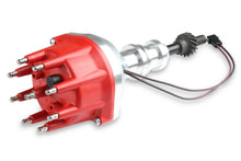 Load image into Gallery viewer, MSD Distributor, Ford 351W/Steel Gear/Holley Hi-Ram 85787 - Back View