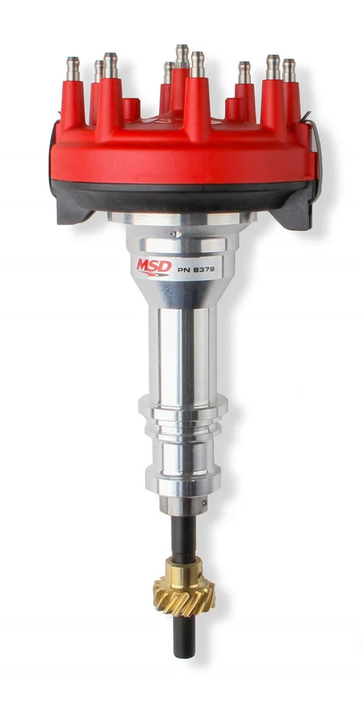 MSD Distributor designed for race applications using MSD Crank Trigger systems. 8379 - Main Product View