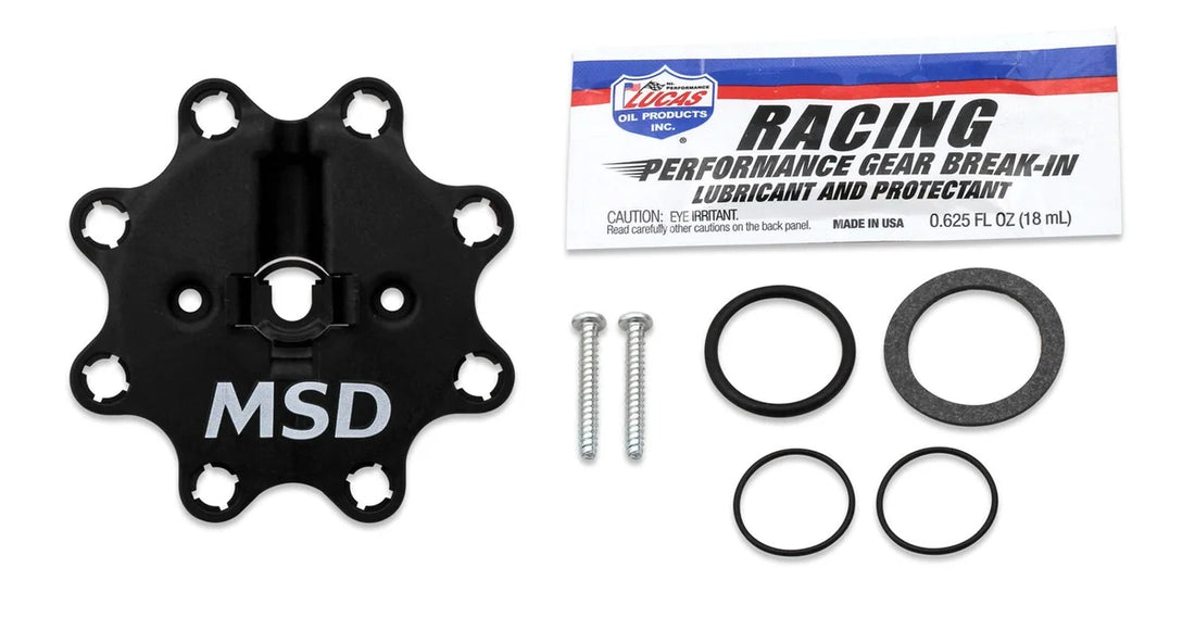 MSD Distributor designed for race applications using MSD Crank Trigger systems. 85583 - Additional View 6