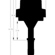 Load image into Gallery viewer, MSD Distributor fits AMC V8 - Side View