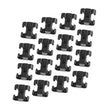 Load image into Gallery viewer, MSD Dual Plug Wire Separators, Set of 16, for 8-8.5mm Wires - Side View