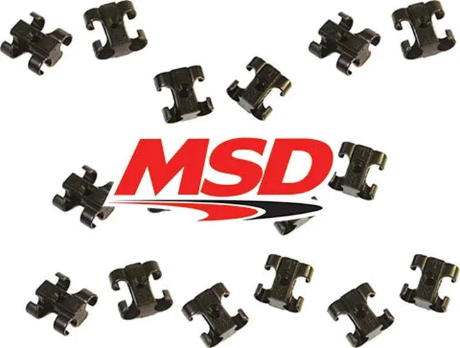 MSD Dual Plug Wire Separators, Set of 16, for 8-8.5mm Wires - Detail View