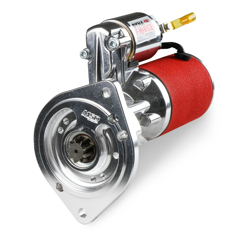 MSD DynaForce Starter - High Speed - Red - Back View
