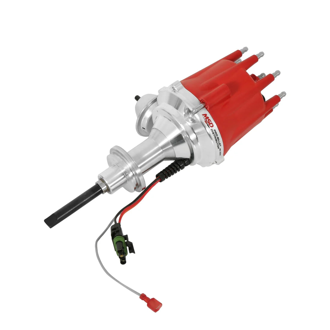 MSD Early Hemi Chrysler 331 Ready-to-Run Distributor - Side View