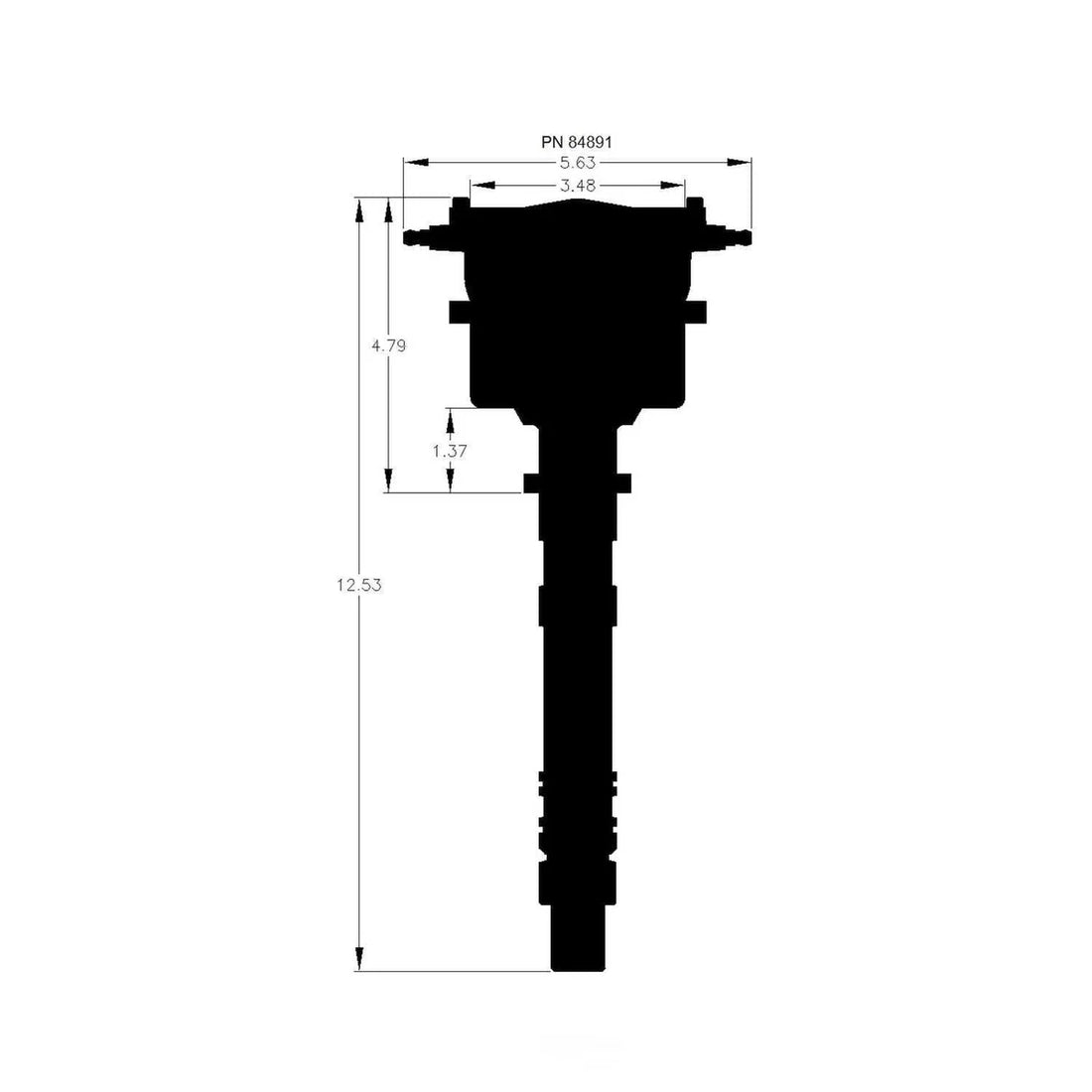 MSD Flat Top Pro-Billet Distributor 84891 fits Chevy - Additional View 6