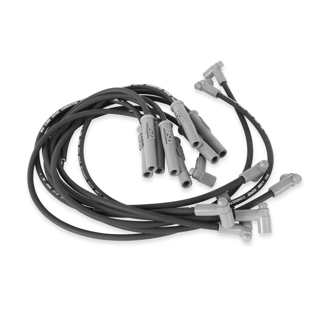 MSD For use on Chevy Big Block '75-On, HEI, Black jacket - Side View