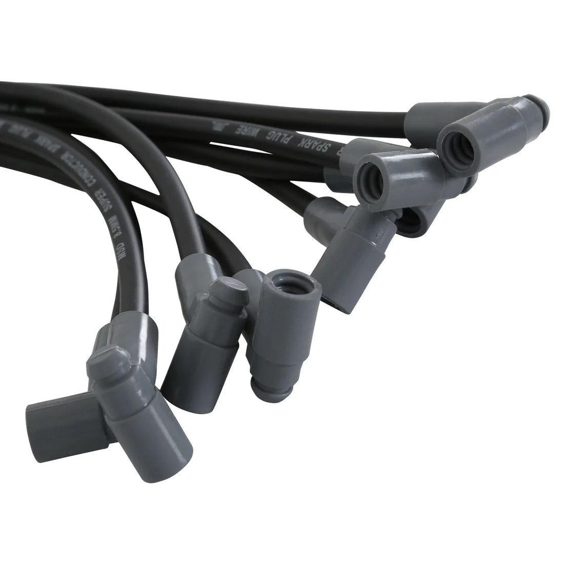 MSD For use on Chevy Big Block, '88-On, Black jacket - Back View
