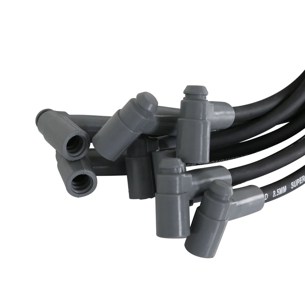 MSD For use on Chevy Corvette with 305, 350, HEI, Black jacket - Back View
