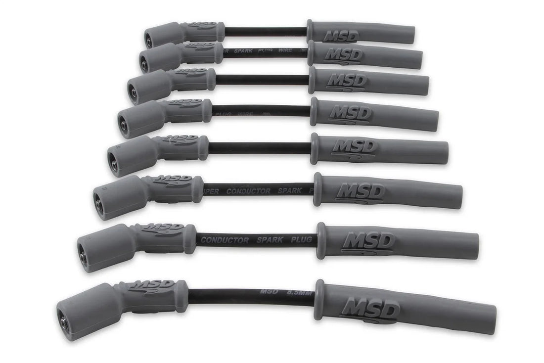 MSD For use on GM LS1 engines, Corvette, Camaro, '97-On, Black jacket 32813 - Side View