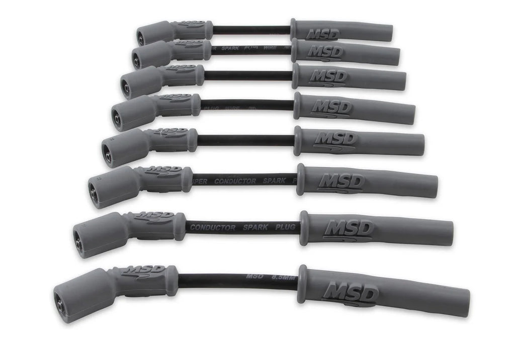 MSD For use on GM LS1 engines, Corvette, Camaro, '97-On, Black jacket 32813 - Side View