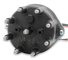 Load image into Gallery viewer, MSD Ford 289-302 Small Diameter Black Cap Pro-Billet Distributor 85795 - Back View