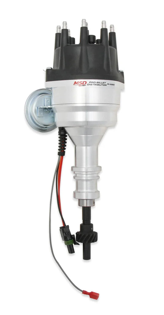 MSD Ford 289/302 Ready-To-Run Distributor, Black Cap 83525 - Main Product View