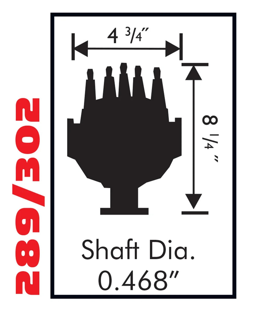 MSD Ford 289/302 Street Pro-Billet 8479 - Side View
