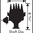 Load image into Gallery viewer, MSD Ford 351C-460 Ready-To-Run Pro-Billet Distributor 8350 - Side View