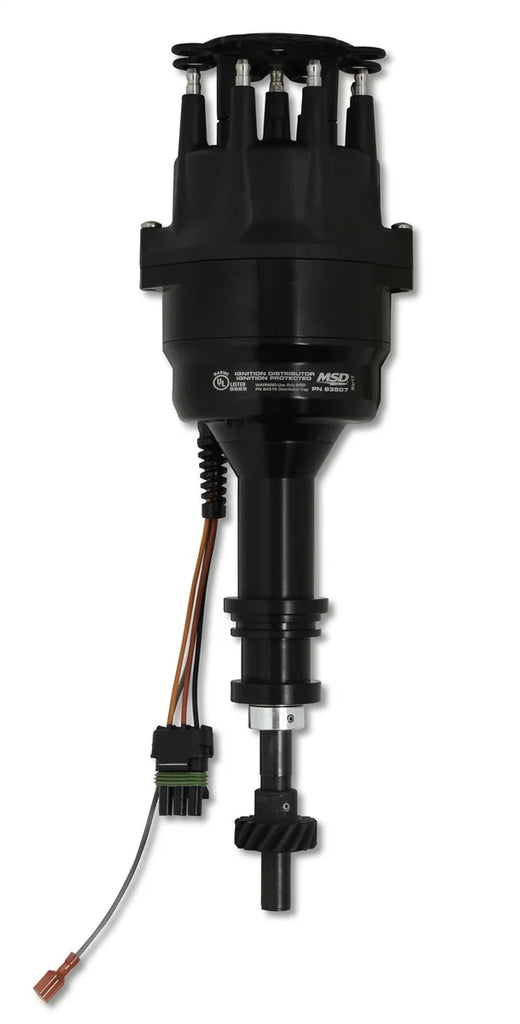 MSD Ford 351C-460 Ready-to-Run Marine Distributor-Black 83507 - Main Product View