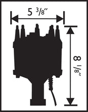 Load image into Gallery viewer, MSD Ford 351W Dual Pickup Distributor 8384 - Side View
