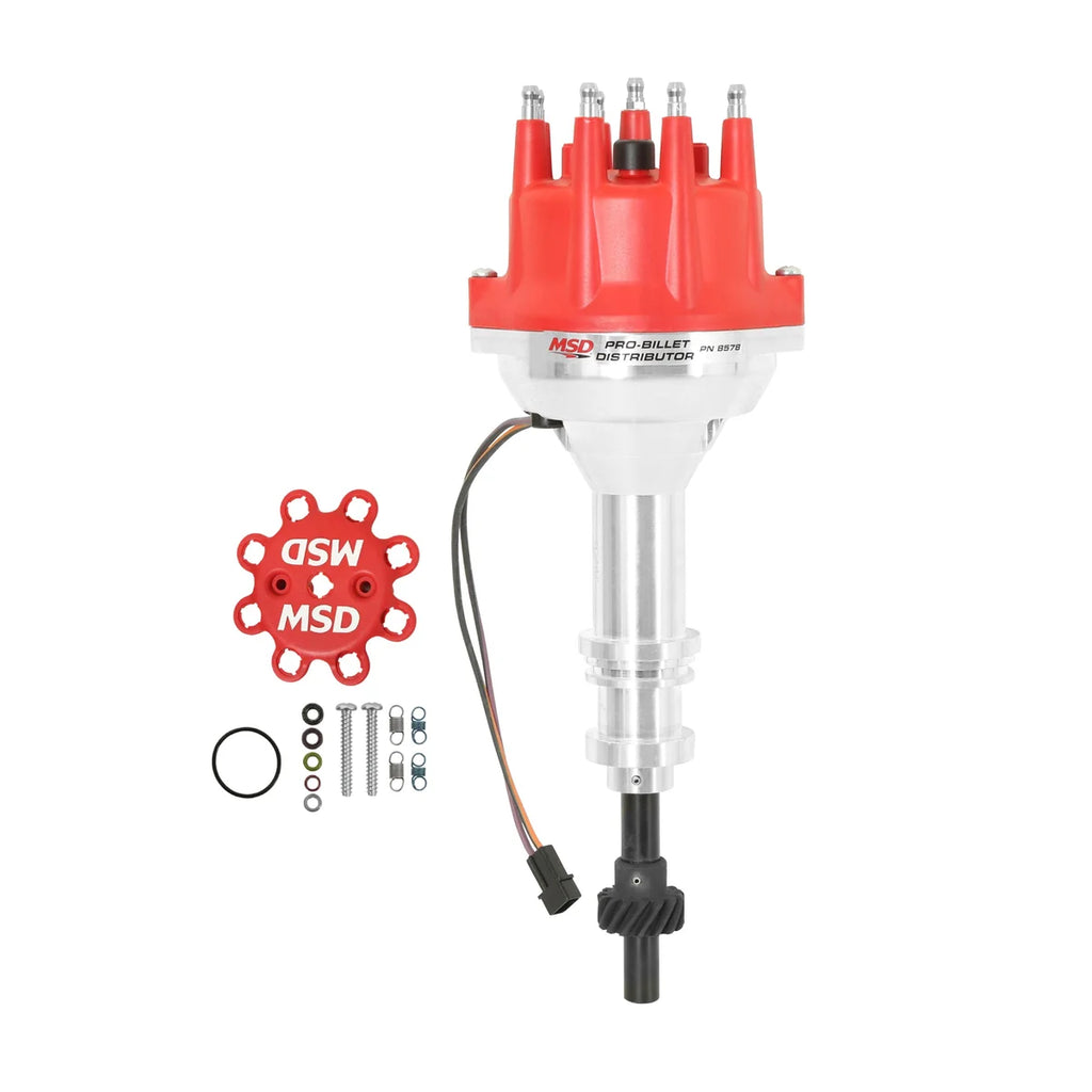 MSD Ford 351W Small Diameter Pro-Billet Distributor 8578 - Main Product View