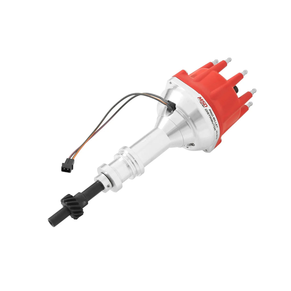 MSD Ford 351W Small Diameter Pro-Billet Distributor 8578 - Back View