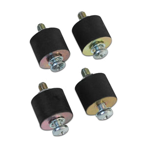 MSD Four mounts and hardware are included in each kit.