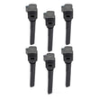 Load image into Gallery viewer, MSD Ignition Coil - Black - 6-Pack 826036 fits Ford EcoBoost 2.7L / 3.0L V6 - Main Product View
