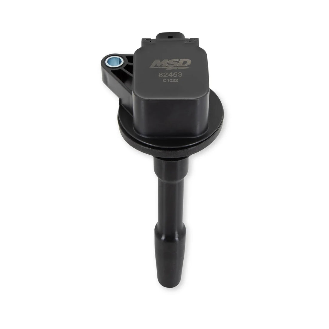 MSD Ignition Coil - Blaster - Black - 8 Pack fits Ford 5.2L V8 Supercharged - Side View