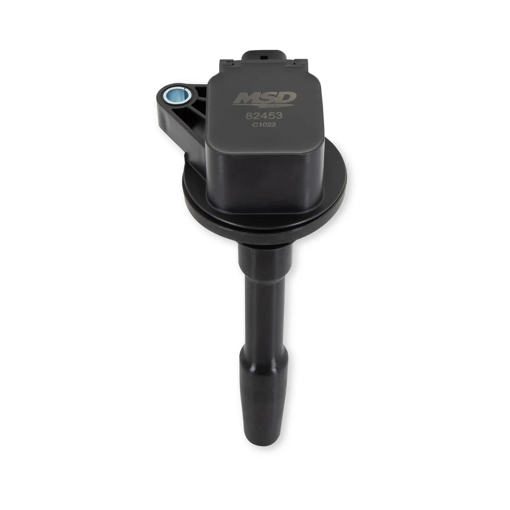 MSD Ignition Coil - Blaster - Black - 8 Pack fits Ford 5.2L V8 Supercharged - Side View