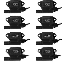 Load image into Gallery viewer, MSD Ignition Coil - Pro Power Series - Black - 8-Pack fits Gm LS2 / LS7 Engines