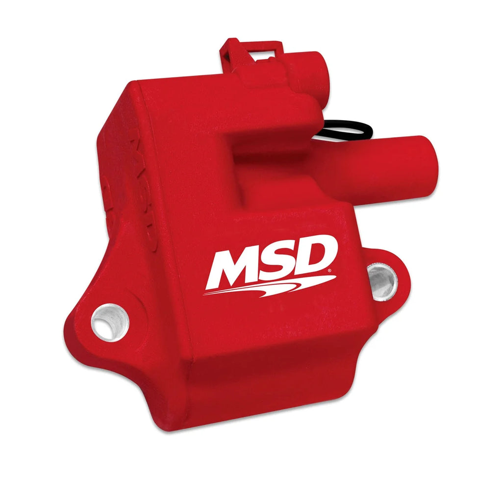 MSD Ignition Coil - Pro Power Series - Red fits 1997-2004 Chevrolet Camaro / Corvette Gm LS1 / LS6 Engines