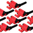 Load image into Gallery viewer, MSD Ignition Coil Red 8-Pack fits 2005 Chrysler 300 C / 2004 2005 Dodge DURANGO LIMITED / 2005 Dodge Magnum / 2003-2005 Ra...